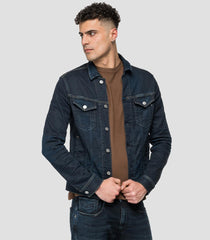 Replay Mv842G 661Xri0 Hyp Flex Jacket Denim