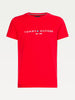 Tommy Hilfiger Mens Tommy Logo Tee T-Shirts In Red