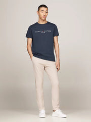 Tommy Hilfiger M1179712 Msw Tommy Logo Tee Denim