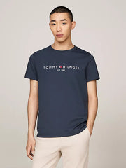 Tommy Hilfiger M1179712 Msw Tommy Logo Tee Denim