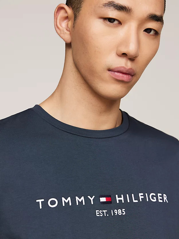 Tommy Hilfiger M1179712 Msw Tommy Logo Tee Denim