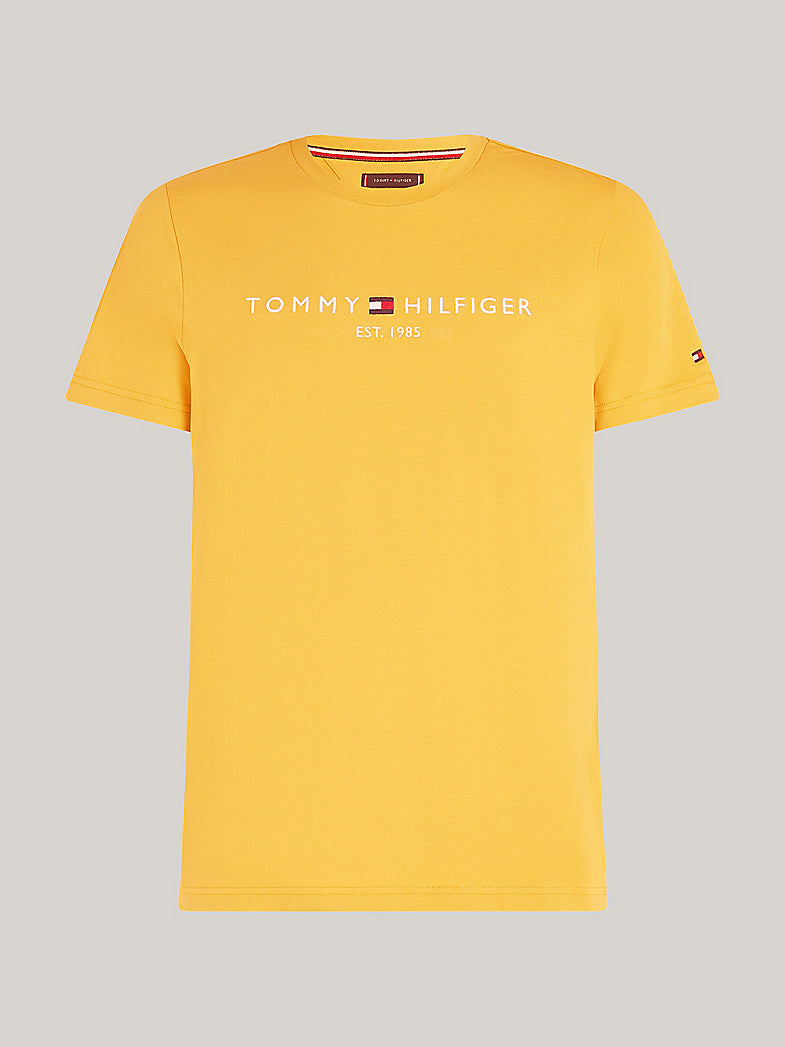 Tommy Hilfiger M1179711 Msw Tommy Logo Tee Yellow