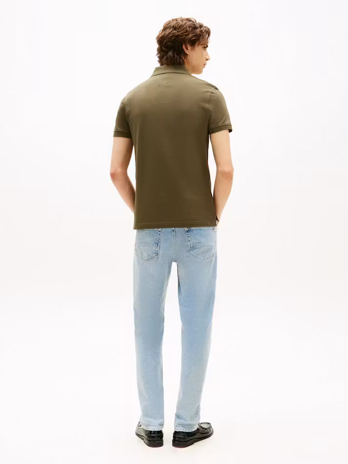 Tommy Hilfiger Mens 1985 Slim Golfers In Olive