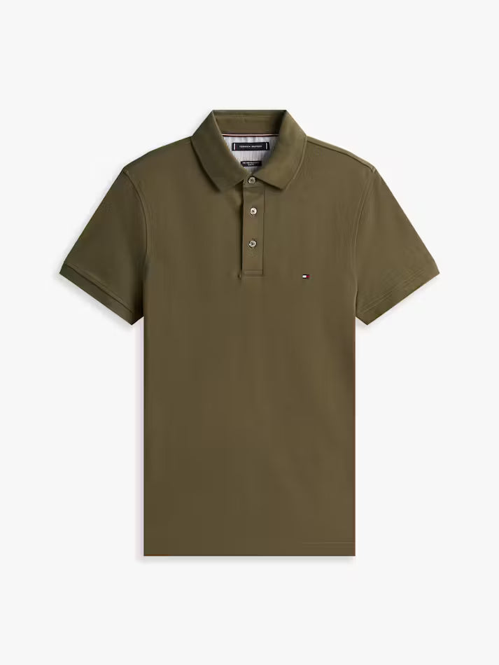 Tommy Hilfiger Mens 1985 Slim Golfers In Olive