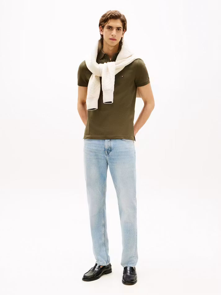 Tommy Hilfiger Mens 1985 Slim Golfers In Olive