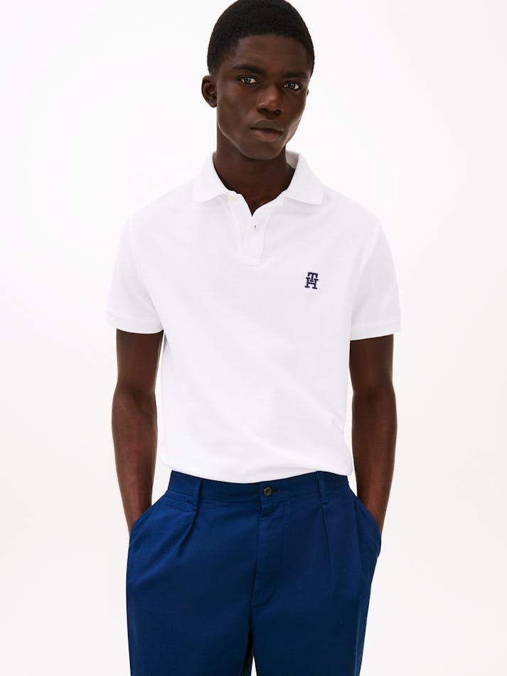 Tommy Hilfiger Msw New Imd Reg Polo White