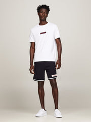Tommy Hilfiger Mens Monotype Box Tee T-Shirts In White