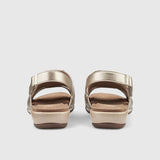 Hotter Ladies Madrid Shoes In Gold