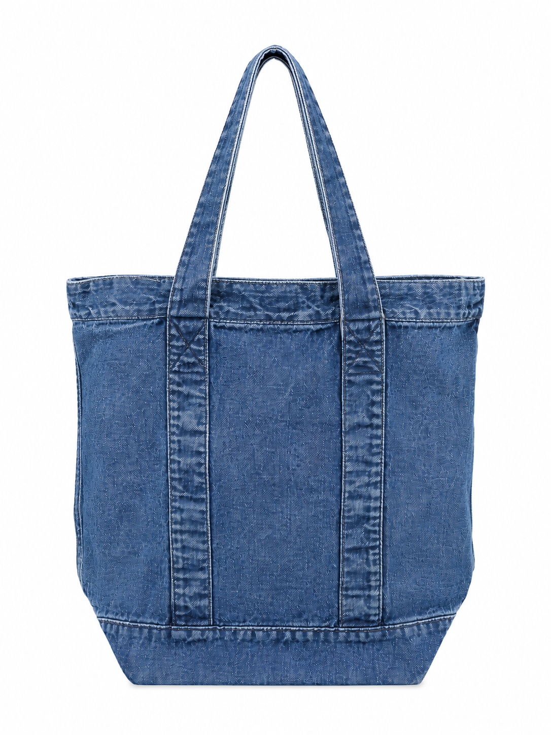 Mandi Denim Shopper With Gusset In Denim