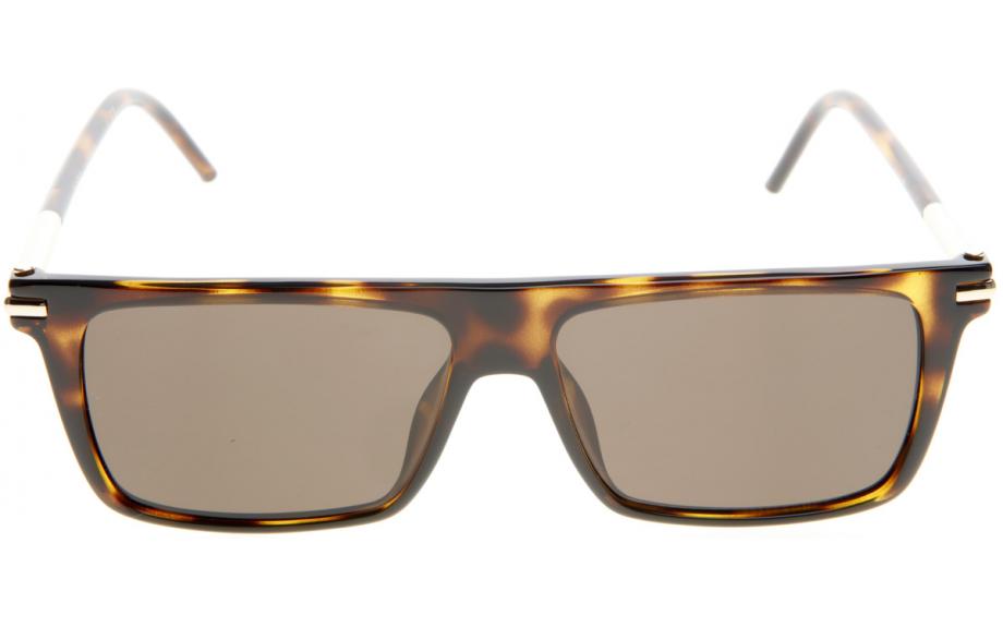 Marc Jacobs Tortoise Frame Sunglasses In Brown