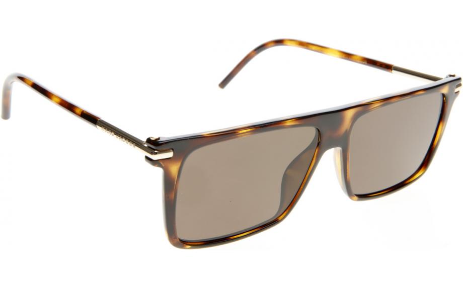 Marc Jacobs Tortoise Frame Sunglasses In Brown
