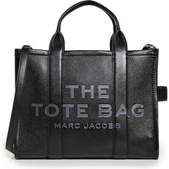 Marc Jacobs  Leather Medium Tote Bag Black