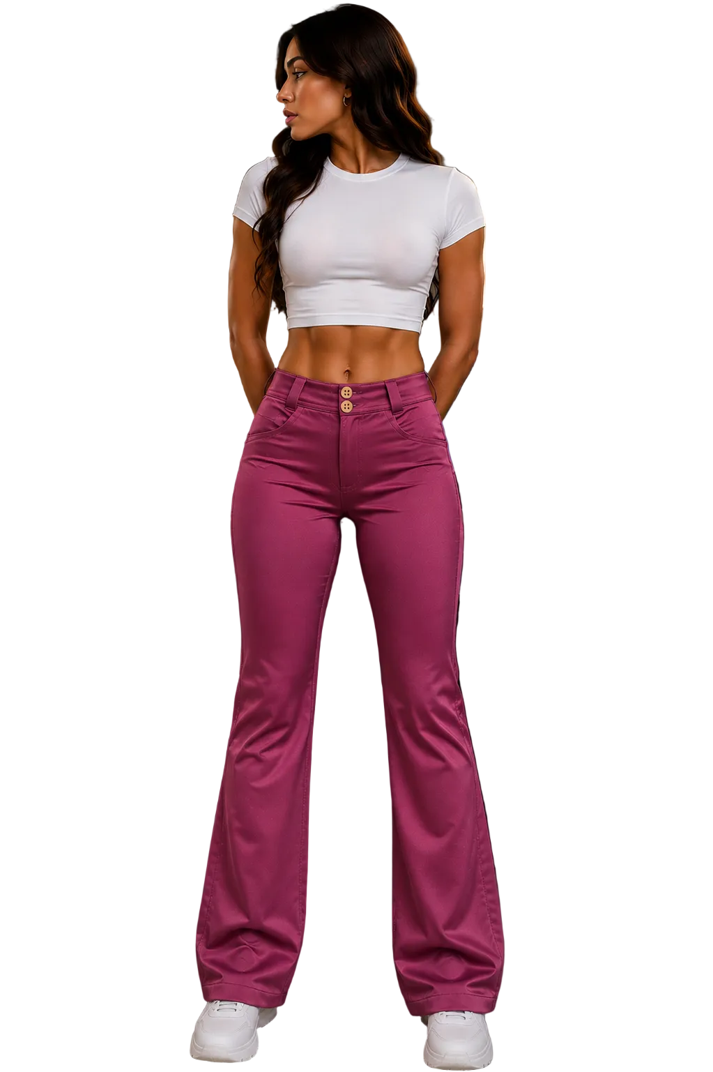 Freddy Womens Regular-Rise Skinny In Maroon