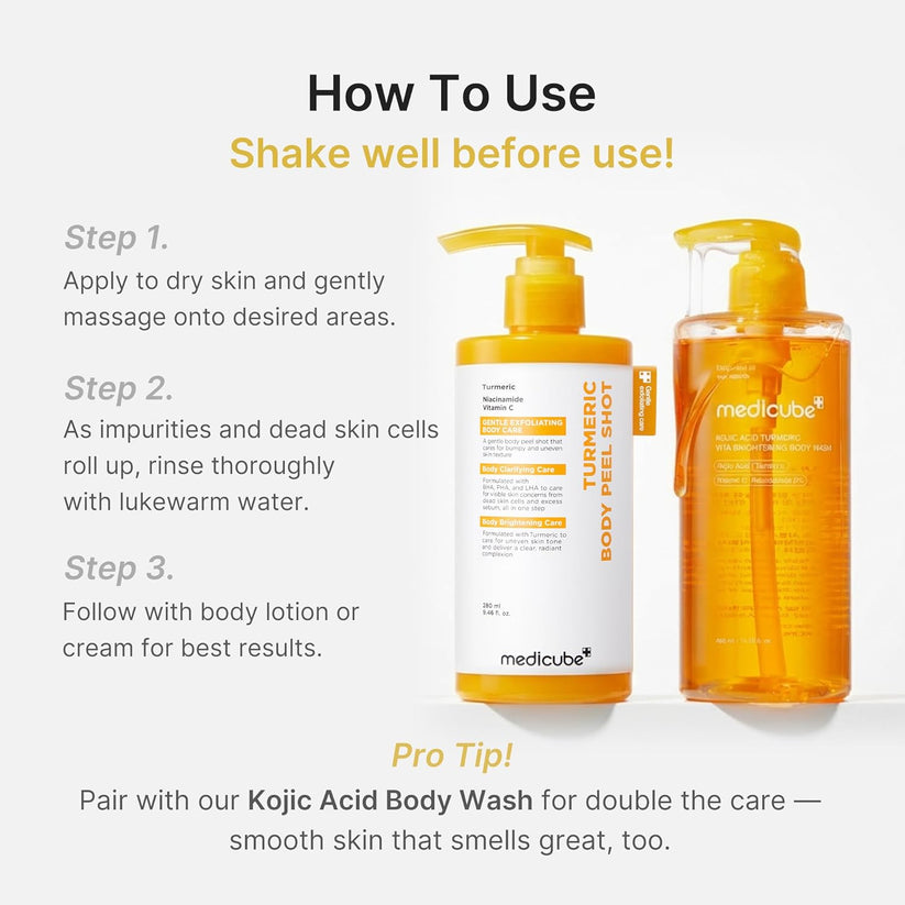 Medicube Kojic Acid Body Peel Shot