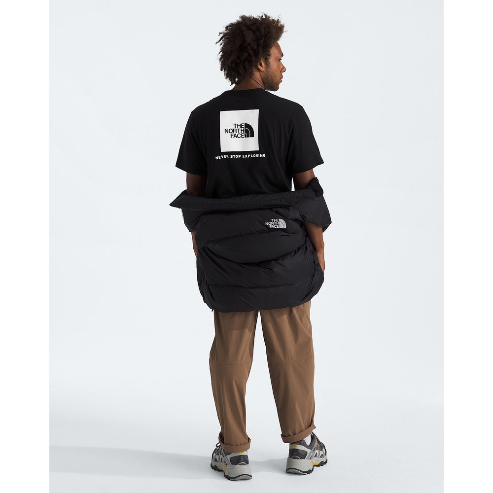 The North Face Mens Evolution Box NSE Regular Short Sleeves T-Shirt In Black/White