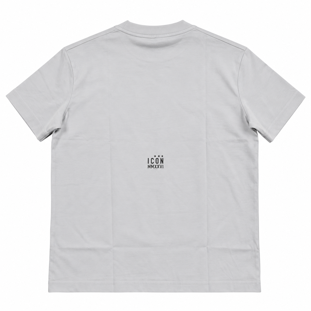 Icon Milano Mens T-Shirt In Grey