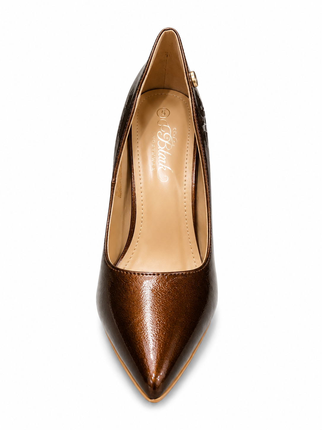 Miss Black Ladies Miss 1 Heels In Chocolate