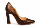 Miss Black Ladies Miss 1 Heels In Chocolate