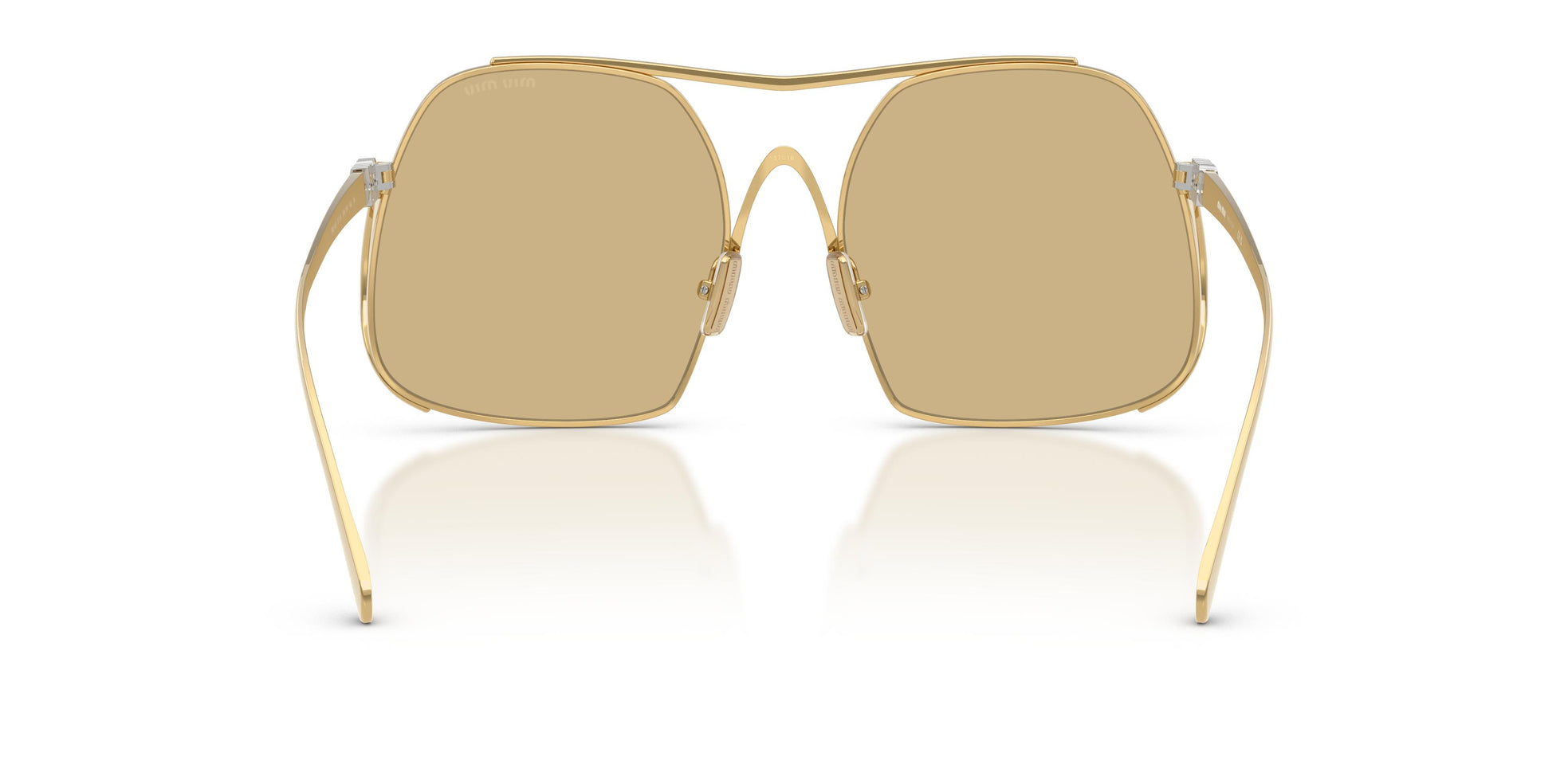Miu Miu Sunglasses For Women In Light Gold