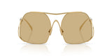 Miu Miu Sunglasses For Women In Light Gold