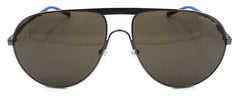 Mont Blanc Mens Pilot Sunglasses In Matte Grey