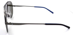 Mont Blanc Mens Pilot Sunglasses In Matte Grey