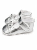 Mother's Choice Baby Girl Shoe In Silver