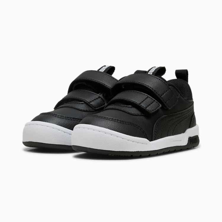 Puma Boys Multiflex 2 V Inf Shoes In Black & White