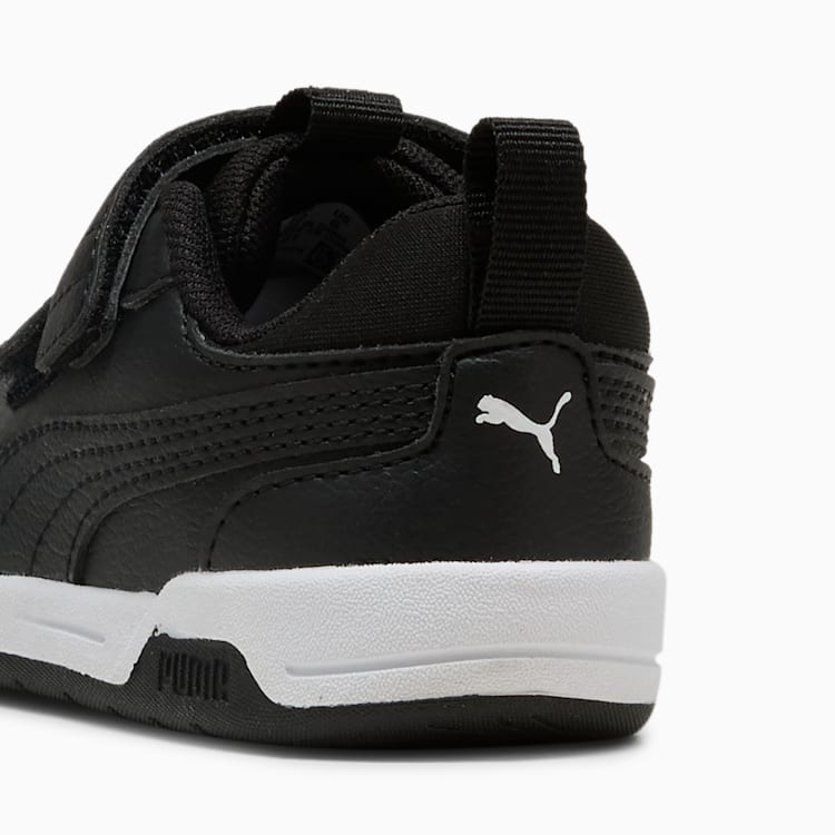 Puma Boys Multiflex 2 V Inf Shoes In Black & White