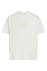 Calvin Klein J3257001 Embroidery Patch Tee Off White