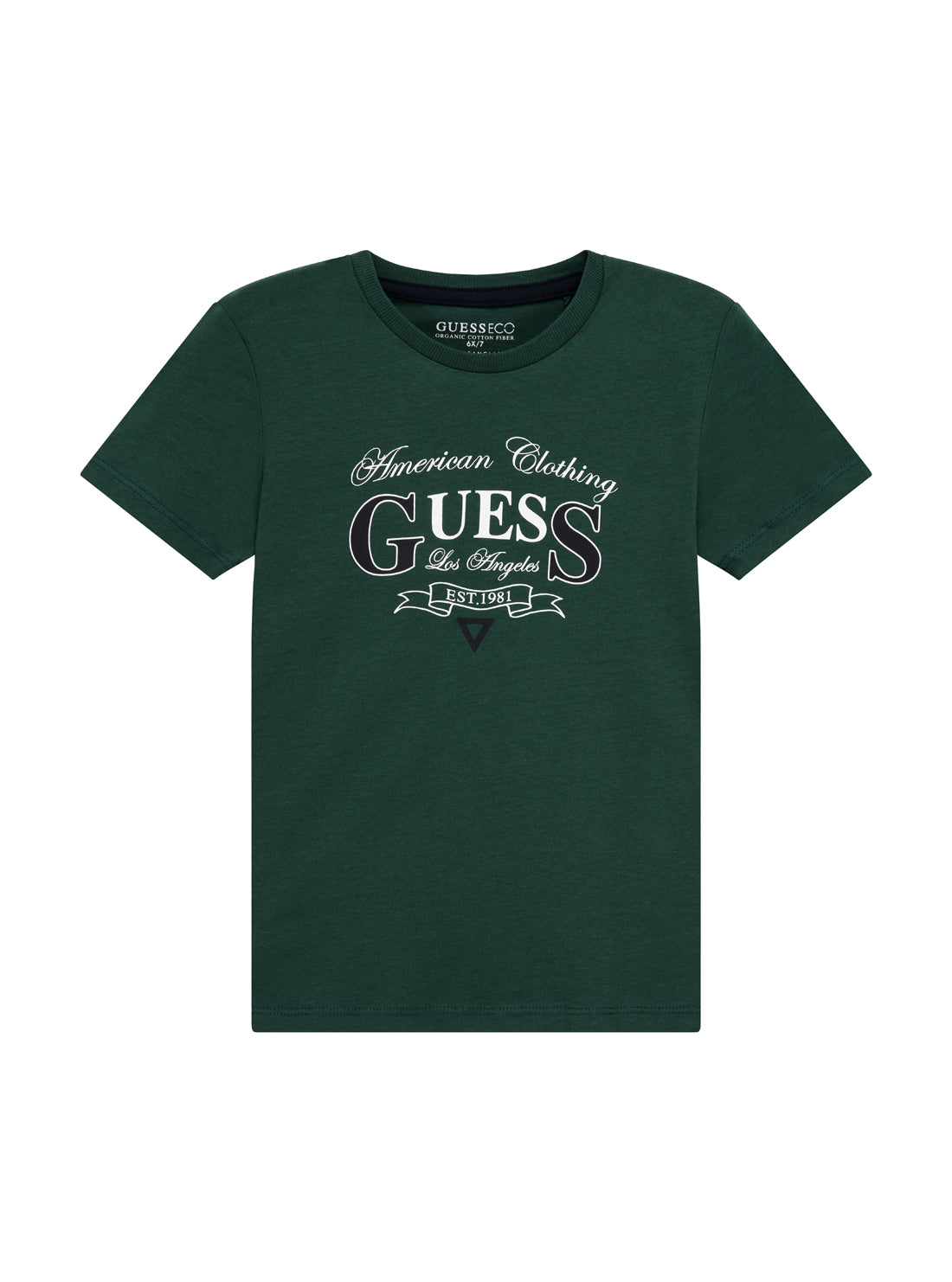 Guess Boys T-Shirt In Green