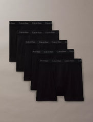 Calvin Klein 0Nb43942 Mens Cku 3Pk Boxer Briefs Black