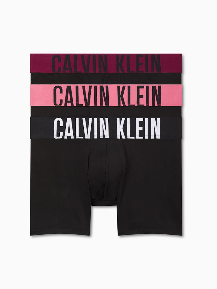 Calvin Klein Nb3612A1 3Pk Boxer Briefs Black/Multi