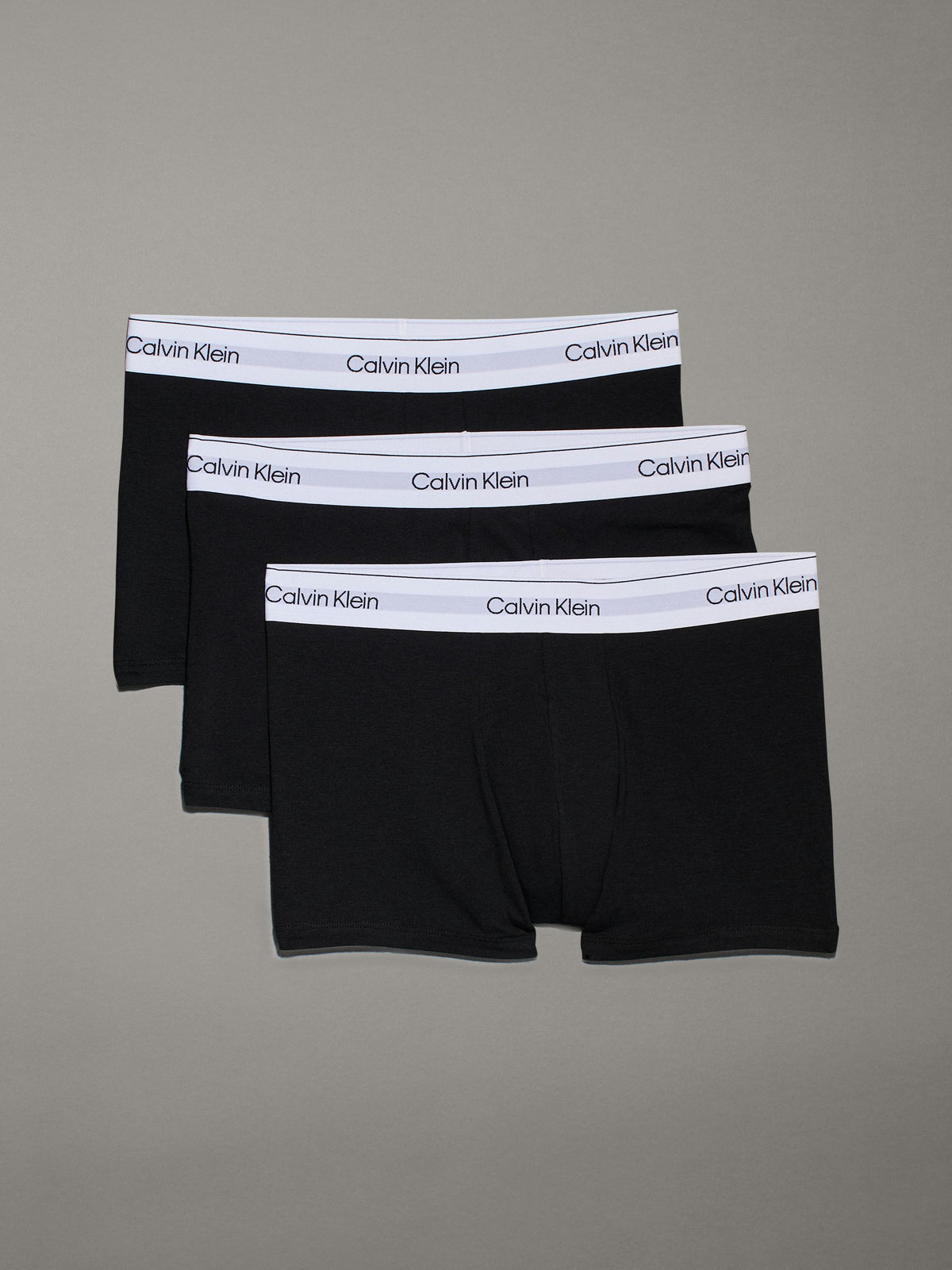 Calvin Klein Mens 3 Pack Truks Black