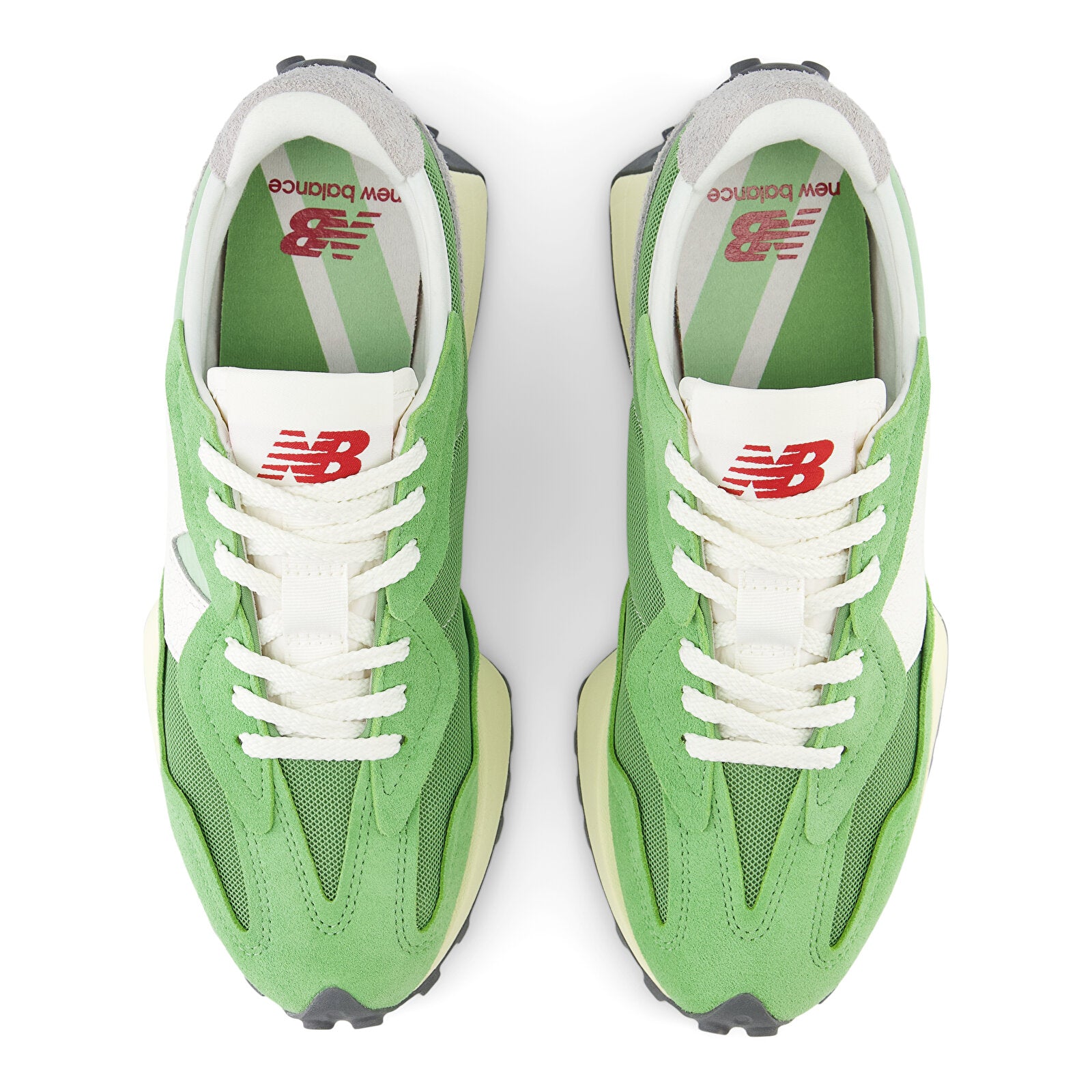 New Balance Mens 327 Lifestyle Shoes In Green