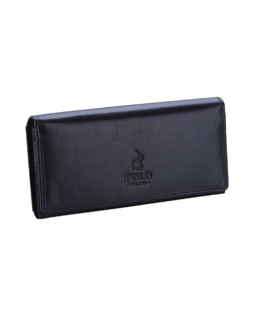 Polo Kenya Trifold Purse In Black