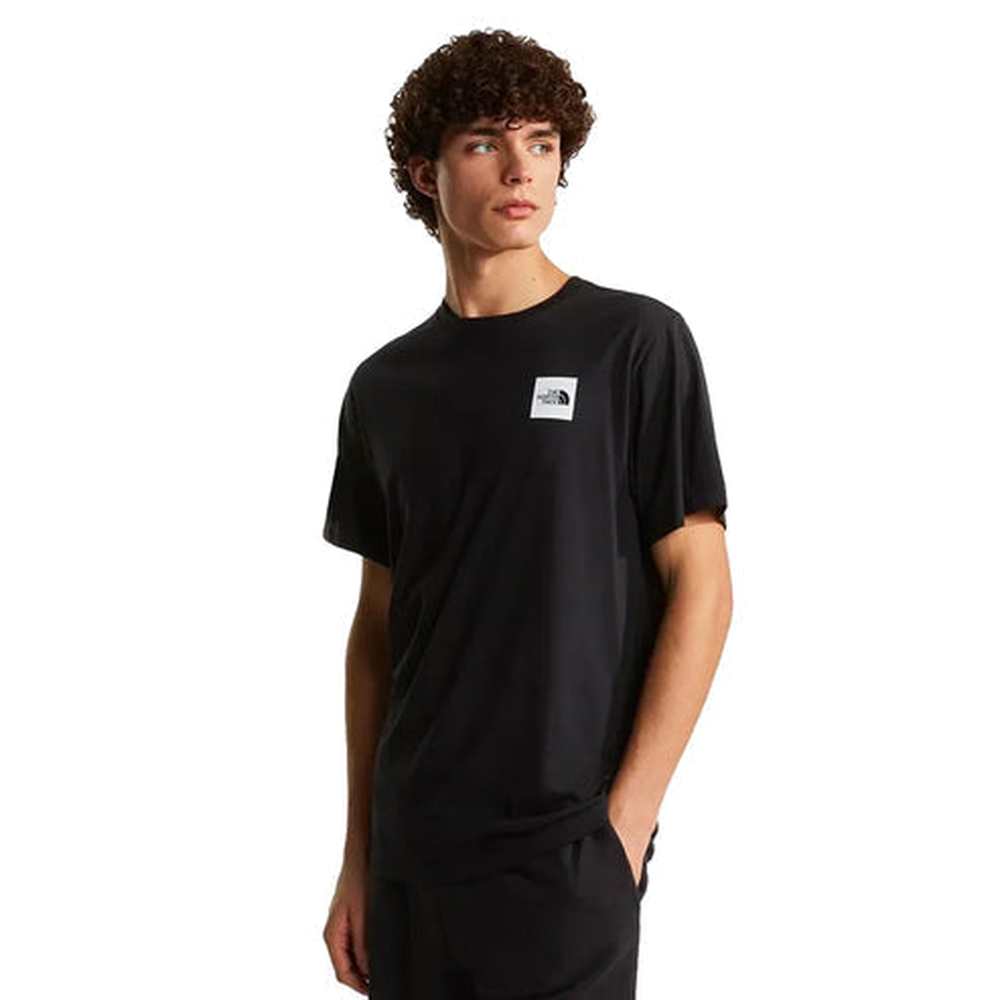The North Face Mens Evolution Box Half Dome Regular Short Sleeves T-Shirt In Black