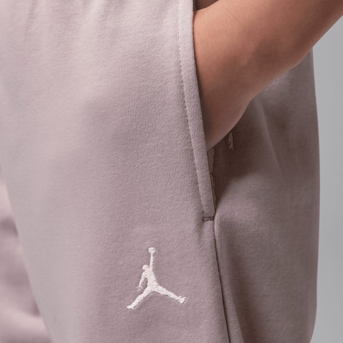 Jordan Girl Brooklyn French Terry Trackpants In Dusty Rose