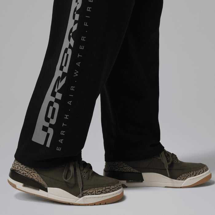 Jordan Boys MJ Brooklyn Mike French Terry Pants In Black