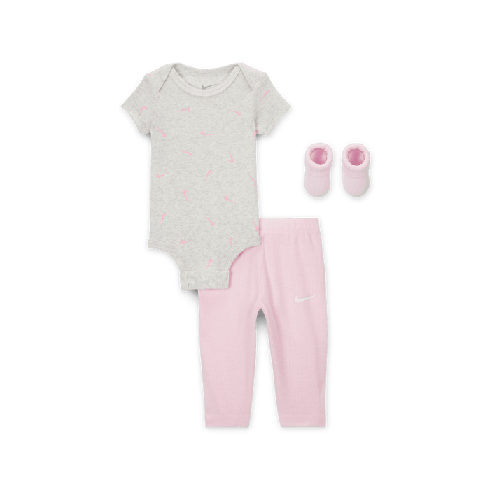 Nike Baby Boys 3 Pack Set In Pink