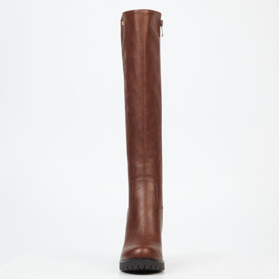 Butterfly Feet Ladies Noel 2 Boots Chocolate