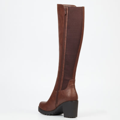 Butterfly Feet Ladies Noel 2 Boots Chocolate