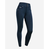 Freddy Womens Now1 High Waist Cropped Skinny Pants In Navy