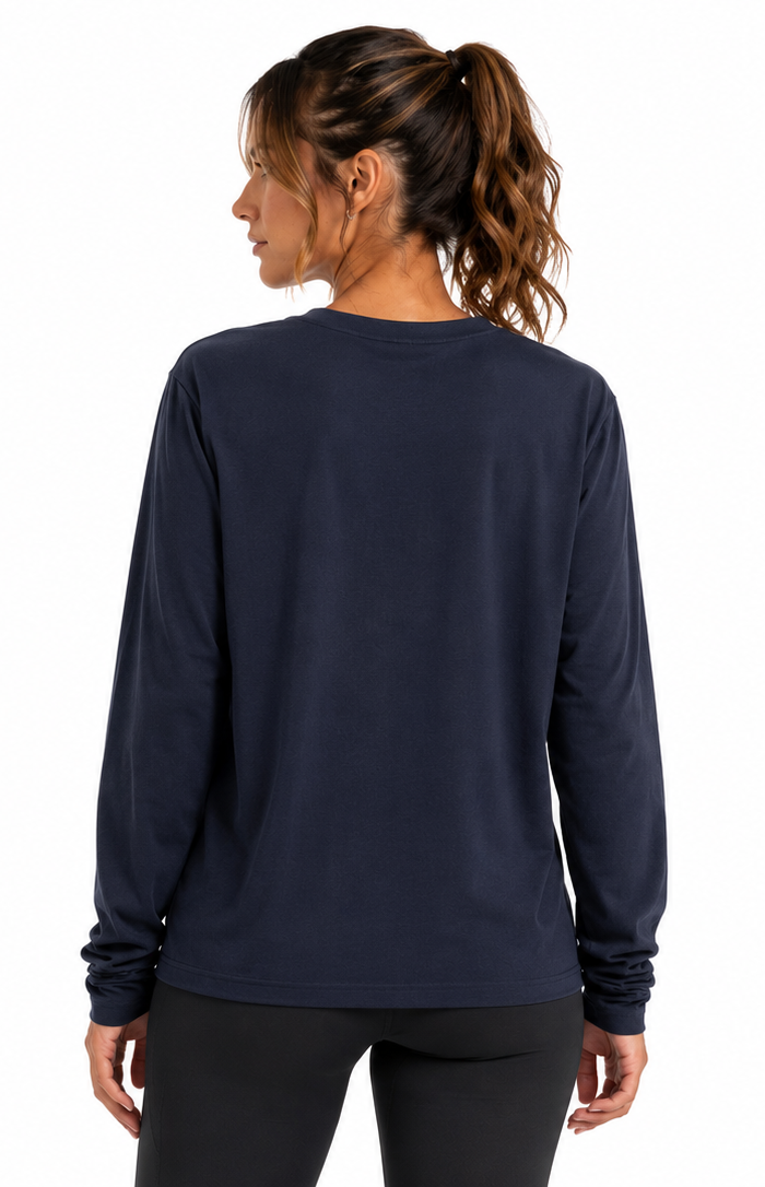 Salomon Womens Race Long Sleeves T-Shirt In Night Sky