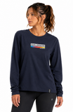 Salomon Womens Race Long Sleeves T-Shirt In Night Sky