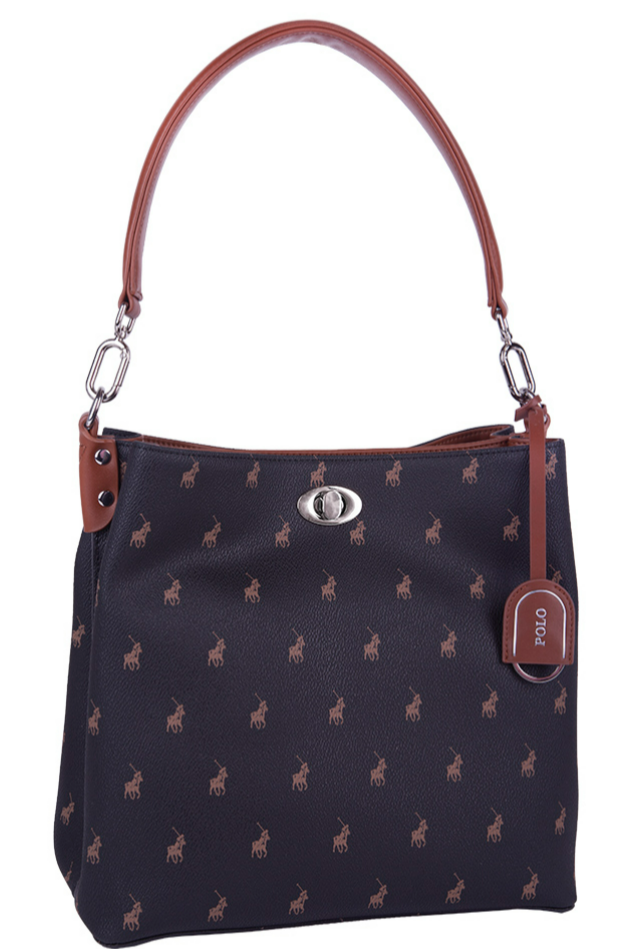 Polo New Classic Bucket Bag In Black