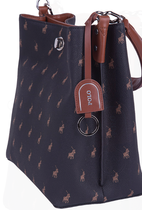 Polo New Classic Bucket Bag In Black