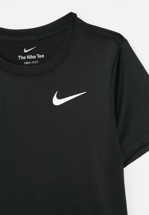 Nike Boys Nk Df Legend Short Sleeves Tee T-Shirts In Black