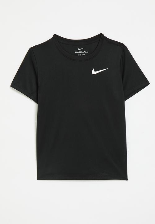 Nike Boys Nk Df Legend Short Sleeves Tee T-Shirts In Black