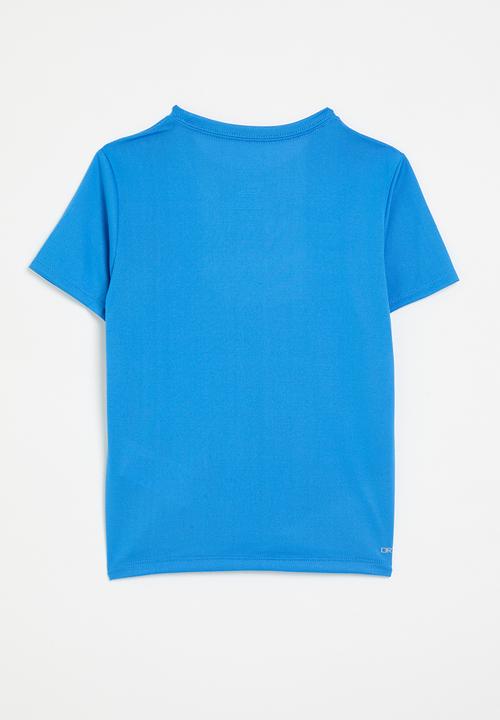 Nike Boys Nk Df Legend Short Sleeved Tee T-Shirts In University Blue